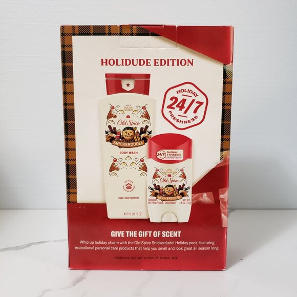NEW Old Spice Snickerdudel deodorant and body wash holiday set limited edition - Picture 5 of 5